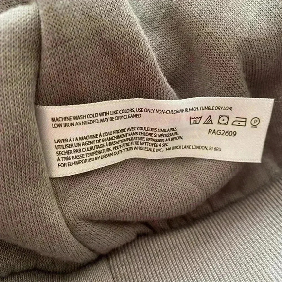 🆕 Free People Movement Storm Grey Kelly Oversize Sweater Top S🆕 - Picture 14 of 16